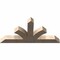 Ekena Millwork Richland Smooth Timber Gable Bracket, Douglas Fir, 60"W x 30"H x 5 1/2"D x 5 1/2"F, 12/12 Pitch GBW060X30X0606RIC00SDF - alternate 3
